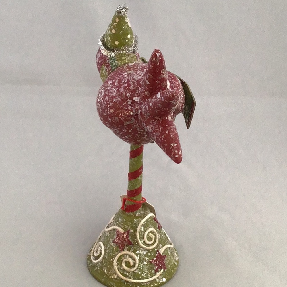 NWOT Whimsical Happy Winter Bird - Picture 4 of 6